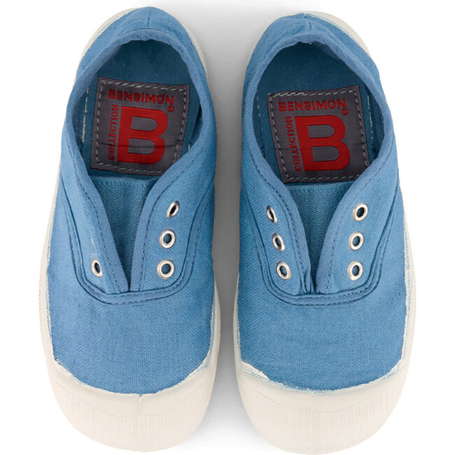 Elly Tennis Shoes, Light Blue - Sneakers - 4