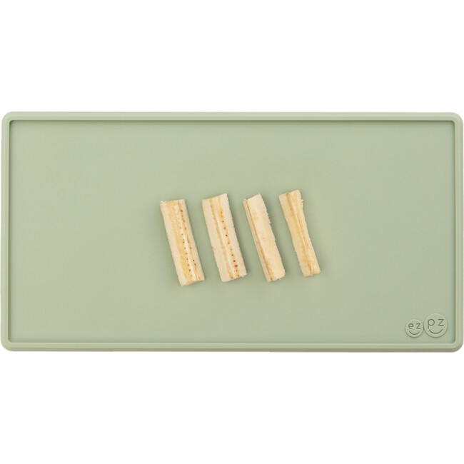 Tiny Silicone Placemat, Sage - Food Storage - 3