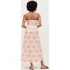 The Women's Lucy Nap Dress, Orange Shell Mosaic Cotton - Dresses - 3 - thumbnail