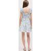The Women's Elizabeth Nap Dress, Blue Hydrangea Cotton - Dresses - 3