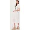 The Women's Eyelet Louisa Nap Dress, White - Dresses - 4