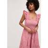 The Women's Ellie Nap Dress, Cherry Stripe - Dresses - 5 - thumbnail