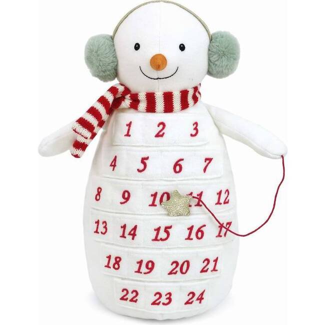 Snowman Sitting Advent Calendar