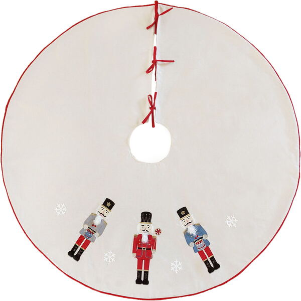 Nutcracker Tree Skirt MON AMI Stockings & Tree Skirts