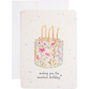 Plantable Floral Cake Birthday Card - Paper Goods - 1 - thumbnail