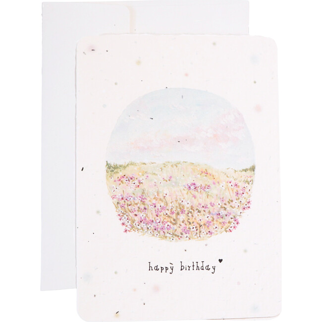 Plantable Flower Field Birthday Card - Paper Goods - 1