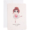Plantable Ballerina Birthday Card - Paper Goods - 1 - thumbnail