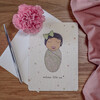 Plantable Green Bow Welcome Baby Card - Paper Goods - 2