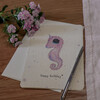 Plantable Unicorn Seahorse Birthday Card - Paper Goods - 2