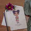 Plantable Gift-Giving Girl Birthday Card - Paper Goods - 2 - thumbnail