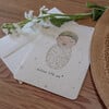 Plantable Green Hat Welcome Baby Card - Paper Goods - 2