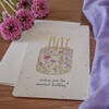 Plantable Floral Cake Birthday Card - Paper Goods - 4