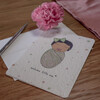 Plantable Green Bow Welcome Baby Card - Paper Goods - 4