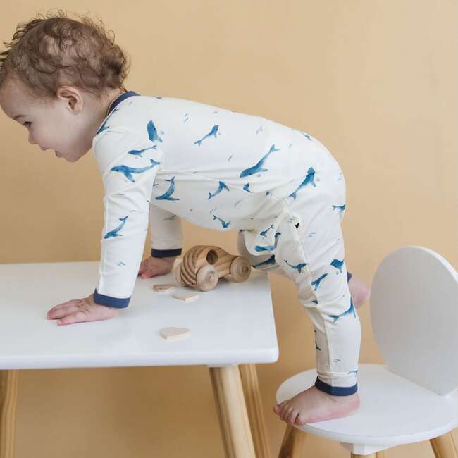 Ocean Friends Romer, Blue - Rompers - 3