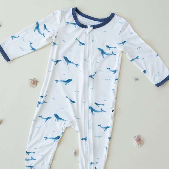 Ocean Friends Romer, Blue - Rompers - 5