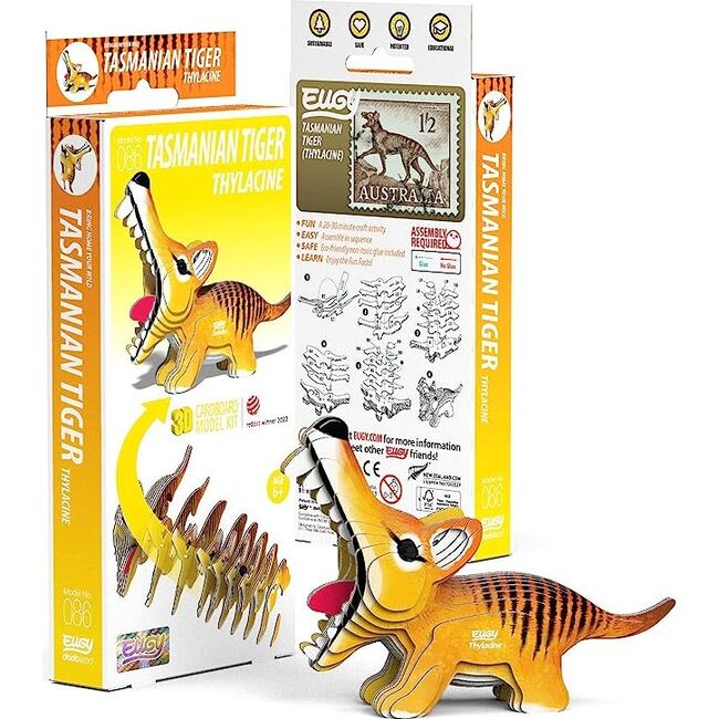 Tasmanian Tiger 3D Puzzle - Puzzles - 3