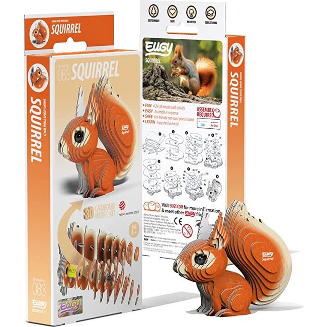 Squirrel 3D Puzzle - Puzzles - 3