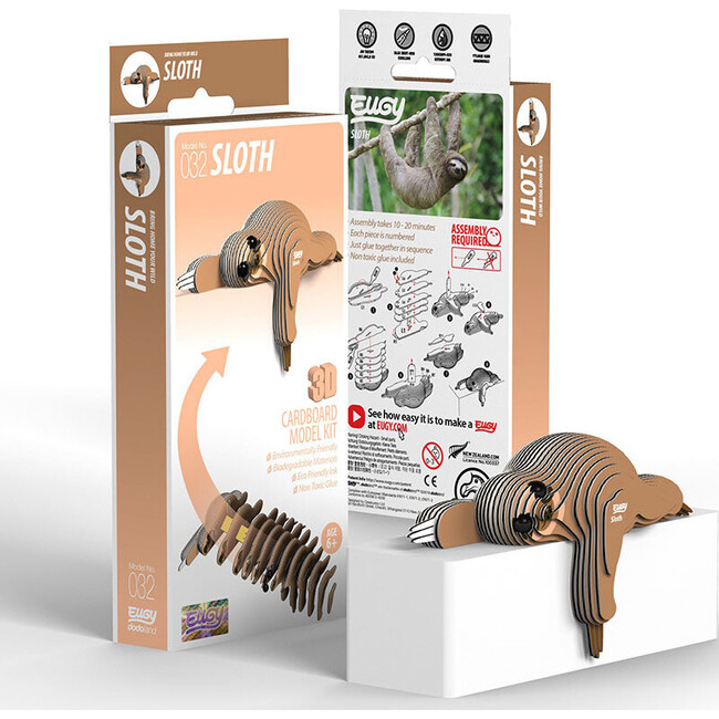 Sloth 3D Puzzle - Puzzles - 3