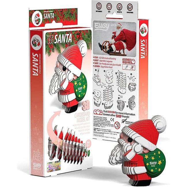 Santa 3D Puzzle - Puzzles - 3