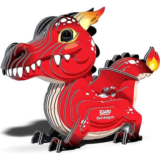 Red Dragon  3D Puzzle