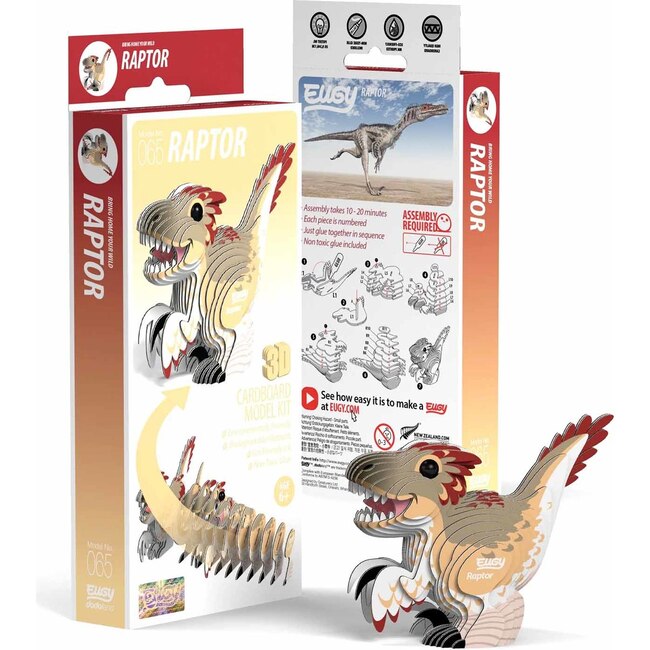 Raptor 3D Puzzle - Puzzles - 3