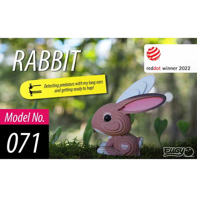Rabbit 3D Puzzle - Puzzles - 4
