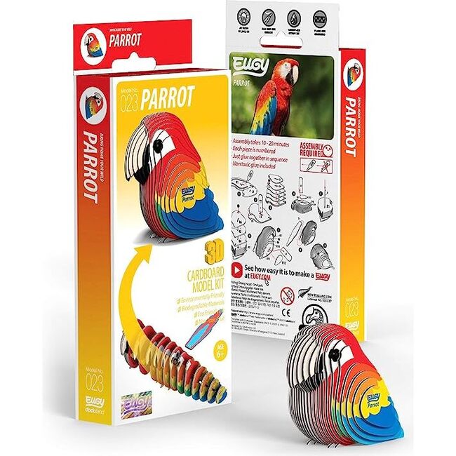 Parrot 3D Puzzle - Puzzles - 3