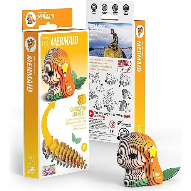 Mermaid 3D Puzzle - Puzzles - 3
