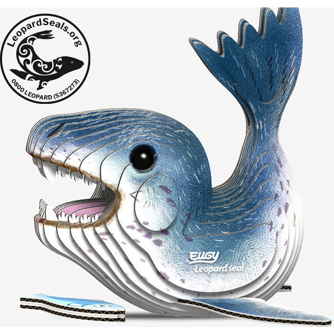 Leopard Seal 3D Puzzle - Puzzles - 2