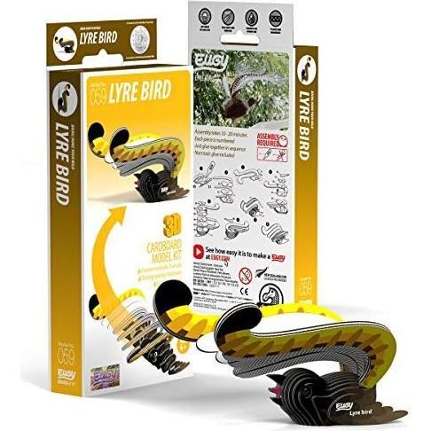 Lyre Bird 3D Puzzle - Puzzles - 3