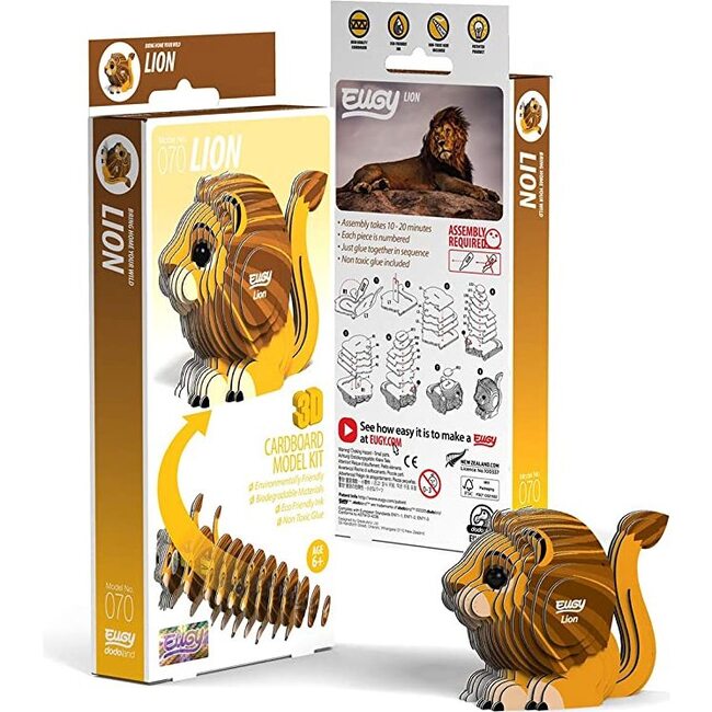 Lion 3D Puzzle - Puzzles - 3