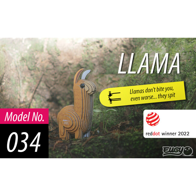 Llama 3D Puzzle - Puzzles - 4