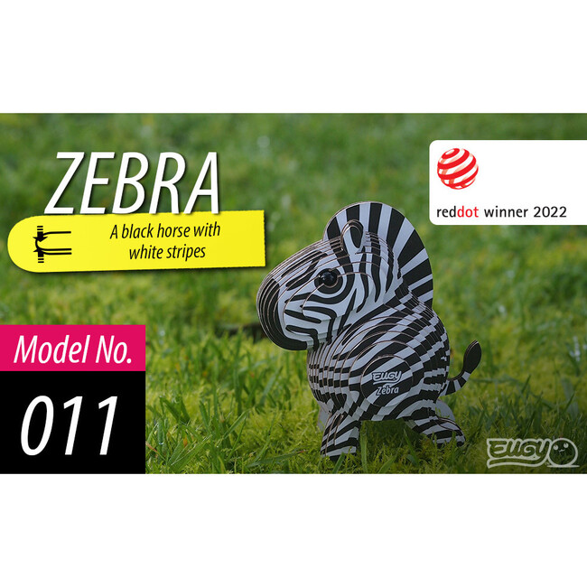 Zebra 3D Puzzle - Puzzles - 4
