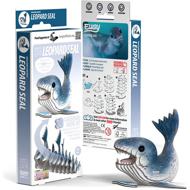 Leopard Seal 3D Puzzle - Puzzles - 3