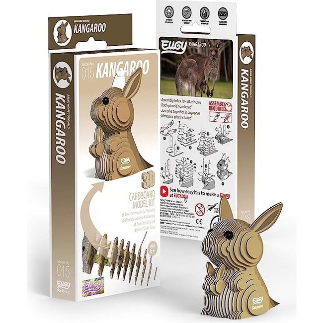Kangaroo 3D Puzzle - Puzzles - 3