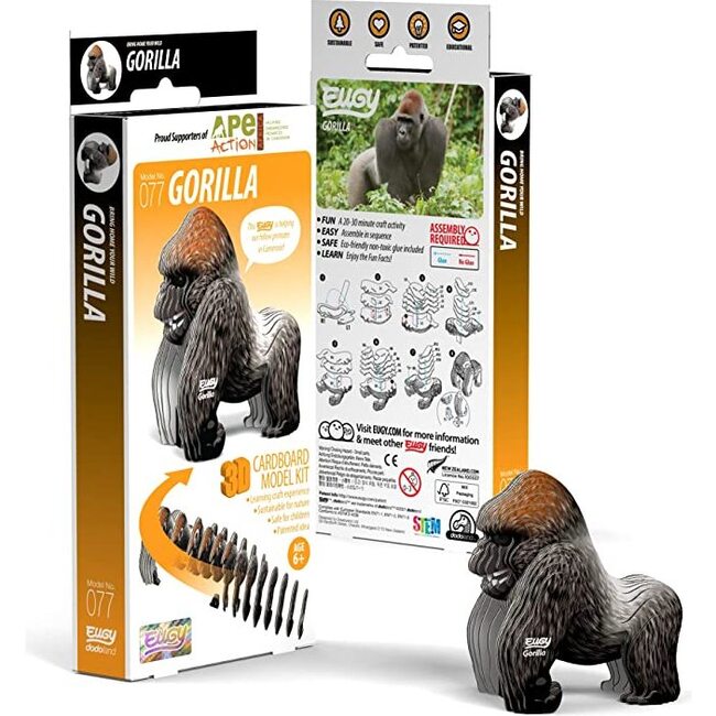 Gorilla 3D Puzzle - Puzzles - 3