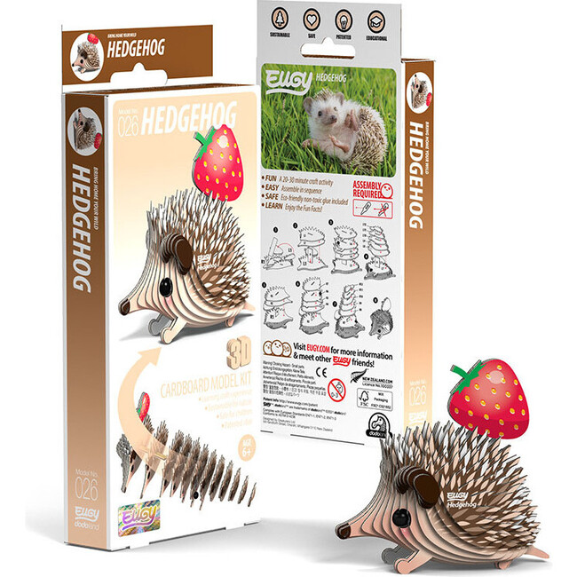 Hedgehog 3D Puzzle - Puzzles - 3
