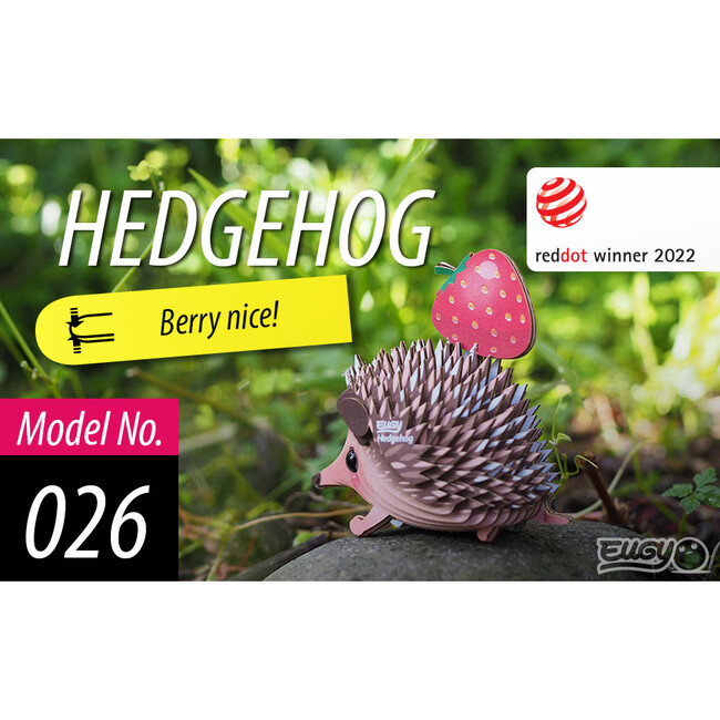 Hedgehog 3D Puzzle - Puzzles - 4