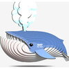Blue Whale 3D Puzzle - Puzzles - 2