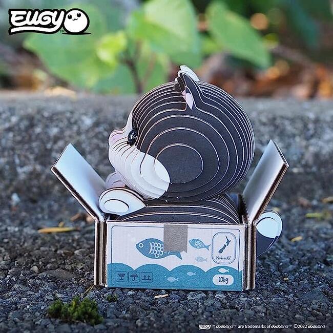 Cat - Tuxedo 3D Puzzle - Puzzles - 4