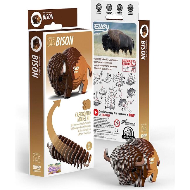Bison 3D Puzzle - Puzzles - 3