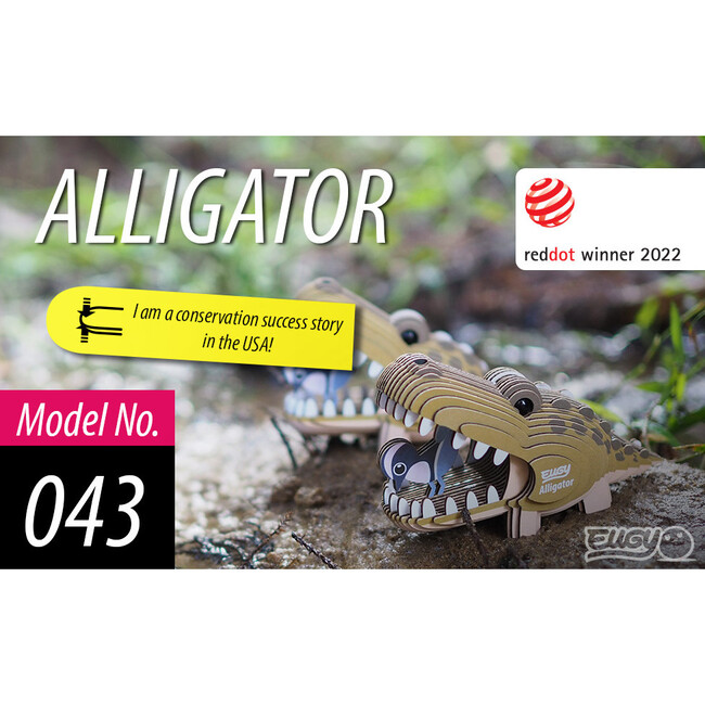 Alligator 3D Puzzle - Puzzles - 4