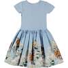 Cissa Jersey Dress, Blue - Dresses - 1 - thumbnail