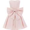 Melinda Pearl Double Bow Dress, Pink - Dresses - 2