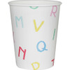 Back To School Alphabet Cups, Set of 12 - Tableware - 1 - thumbnail