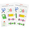 Back To School Temporary Tattoos - Favors - 1 - thumbnail