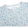 Unisex Slate Floral Pima Pajama Set - Pajamas - 3