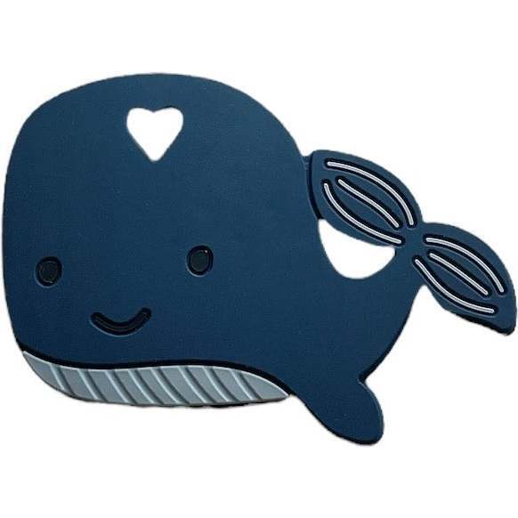 Whale BPA-Free Slicone Teether, Original - Teethers - 1