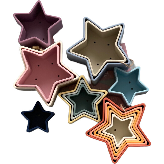 Silicone Stacking Star Cups, SLATE - Other Accessories - 2