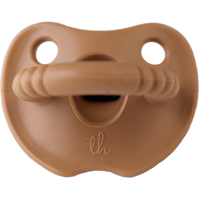 Silicone Round Soother, Camel - Other Accessories - 1